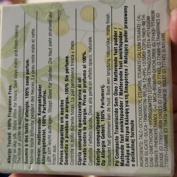 Clinique Stay-matte Sheer Pressed Powder Oil Free 23 Stay Oat NIB NEW IN BOX - Picture 10 of 12